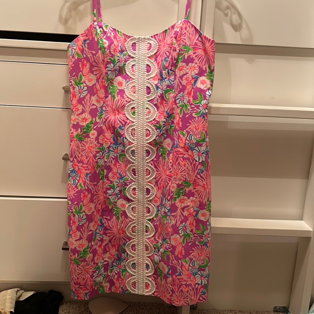 NWT lilly pulitzer floral dress size 2